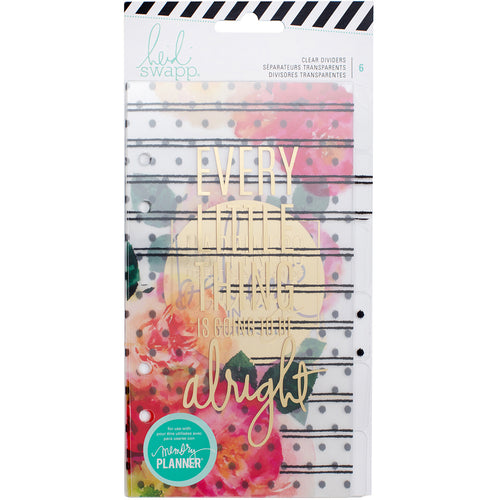 Heidi Swapp Personal Memory Planner Dividers 6/Pkg