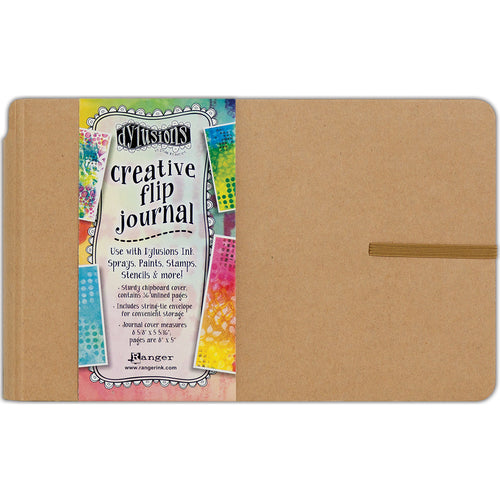 Dyan Reaveley's Dylusions Creative Flip Journal 8.5"X5.5"