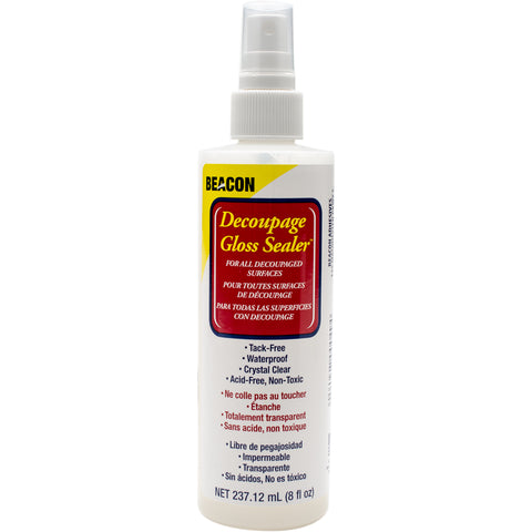 Decoupage Gloss Spritz Sealer