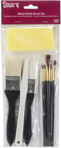 Studio 71 Mixed Media Brush Set 13/Pkg