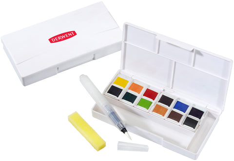 Derwent Inktense Paint Pan Travel Set