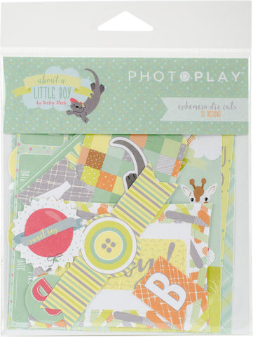 About A Little Boy Ephemera Cardstock Die-Cuts