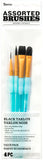 Black Taklon Brush Set
