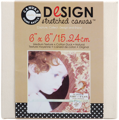 Canvas Corp Stretched Canvas 6"X6"