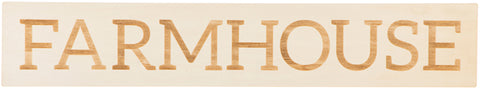 Wood Farmhouse Sign