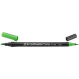 ZIG Art & Graphic Twin Tip Marker