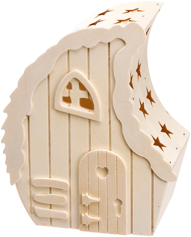 Wood Fairy House