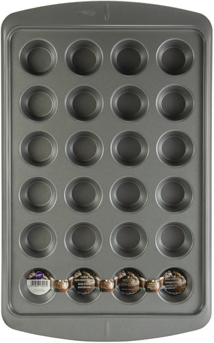 Ever-Glide Non-Stick Mini Muffin Pan 24-Cup