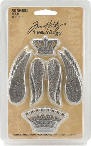 Idea-Ology Metal Adornments 1.25" To 2.5" 10/Pkg