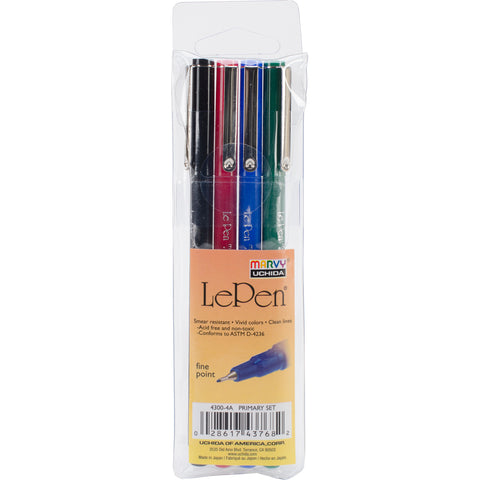 Le Pen .03mm Point 4/Pkg