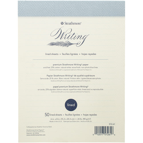Strathmore Writing Pad Lined 6"X8"
