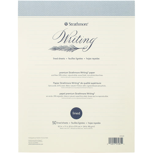 Strathmore Writing Pad Lined 8.5"X11"