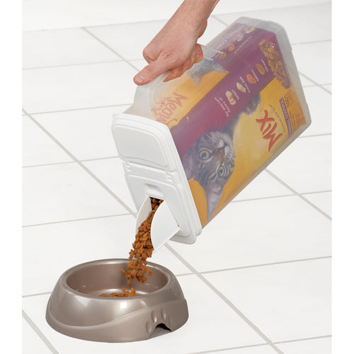 Buddeez 6qt "Bag-In" Pet Food Dispenser -Holds Up To 6lbs