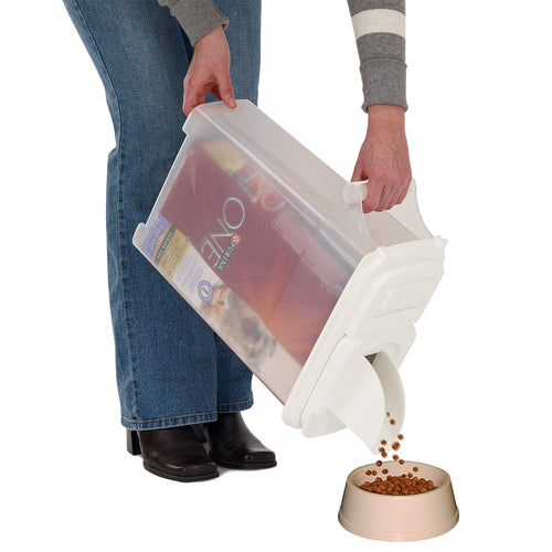 Buddeez 16qt "Bag-In" Pet Food Dispenser -Holds Up To 12lbs