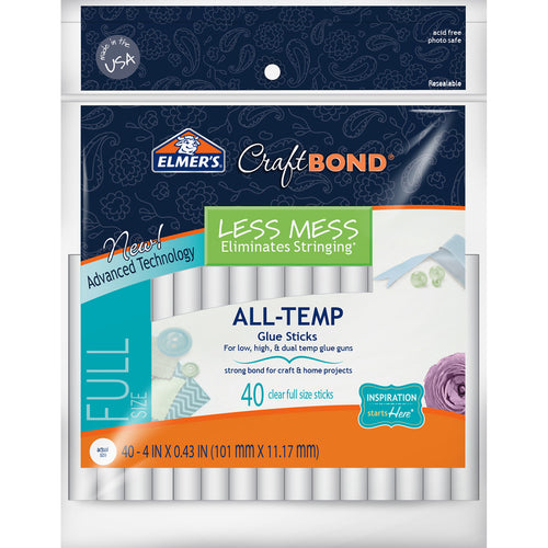 Elmer's CraftBond(R) Less Mess All-Temp Glue Sticks