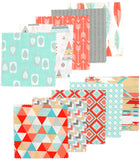 Fabric Palette Jellies 2.5"X42" 20/Pkg