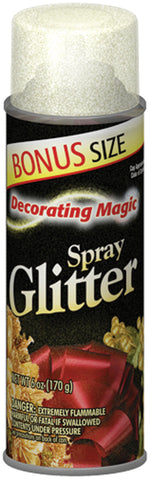 Decorating Magic Spray Glitter 6oz