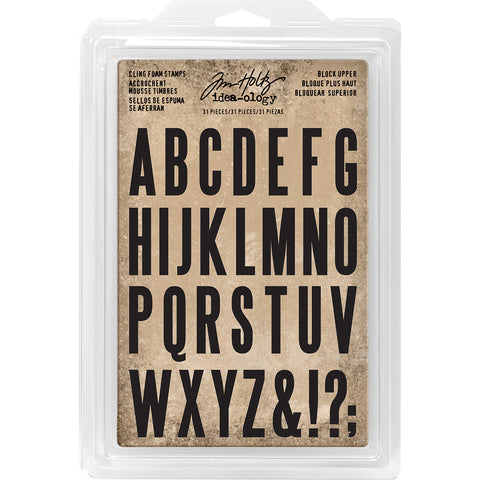 Idea-Ology Cling Foam Stamps 31/Pkg
