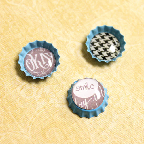 Vintage Epoxy Dot Clear Stickers .5" 24/Pkg