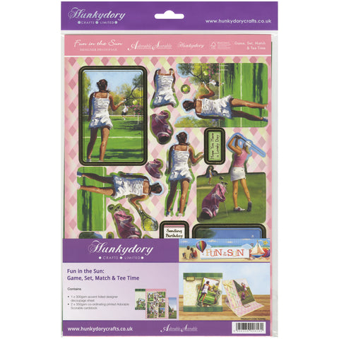 Fun In The Sun Luxury A4 Decoupage Set