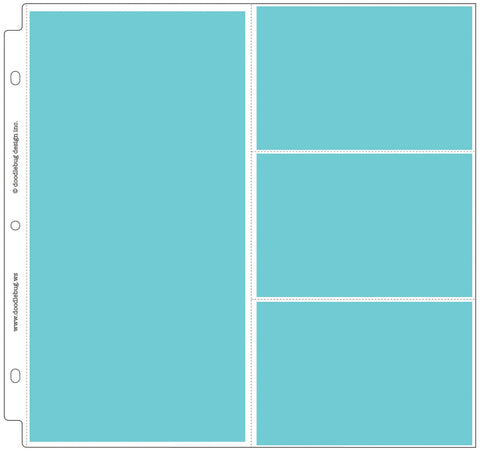 Doodlebug Page Protectors 12"X12" 25/Pkg