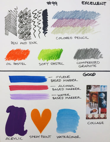 Crescent Drawing Board 3/Pkg