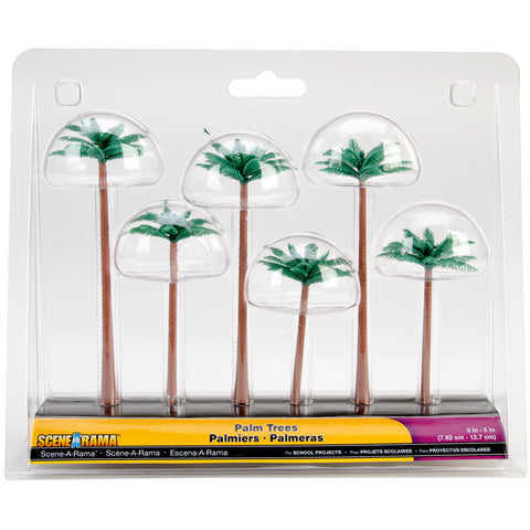 Palm Trees 3" To 5" 6/Pkg