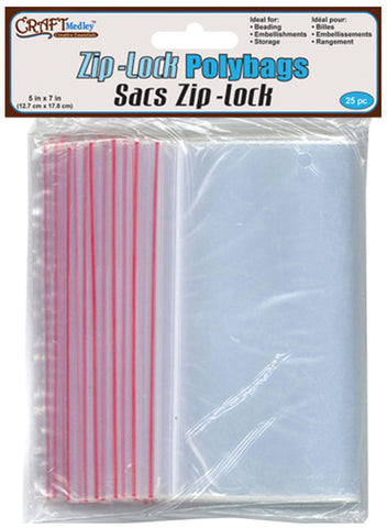 Ziplock Polybags 20/Pkg
