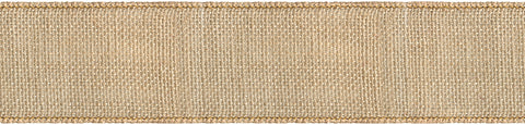 Offray Wired Burlap Ribbon 1-1/2"X9'