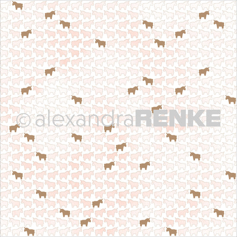 Alexandra Renke Unicorn Design Paper 12"X12"