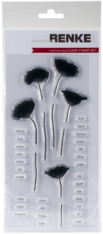 Alexandra Renke Poppy Stamps