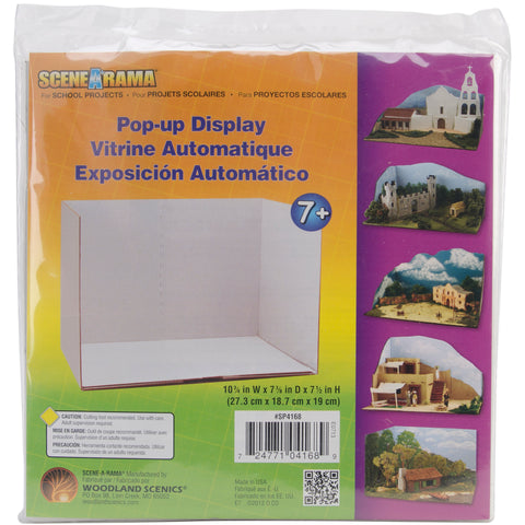 Pop-Up Display 10.75"X7.375"X7.5"