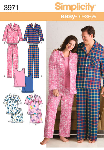 Simplicity Plus Size Women And Mens Paja