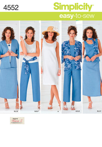 Simplicity Misses'/Womens Skirt, Croppe