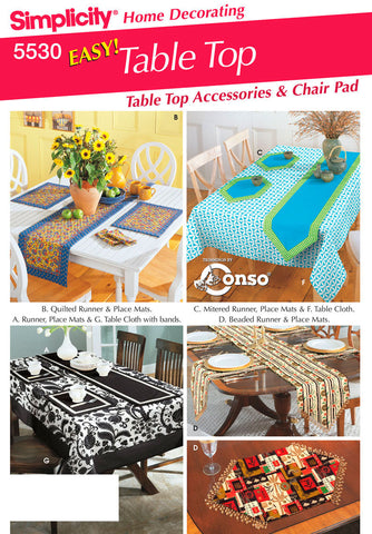Simplicity Table Accessories