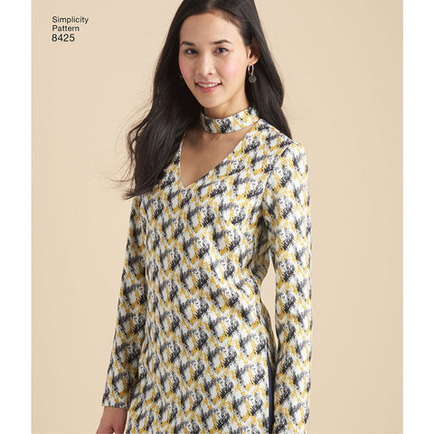Simplicity Misses & Miss Petite Pants Dress Tunic Or Top