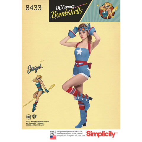 Simplicity Dc Comics Bombshells Stargirl Misses Costume