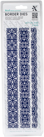 Xcut Border Dies 2/Pkg