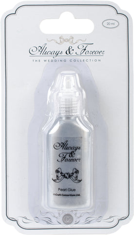 Craft Consortium Always & Forever Pearl Glue 20ml Bottle