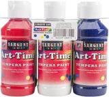 Art-Time(R) Tempera Paint Set 4oz 6/Pkg