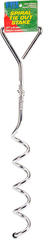 Titan 17" Dog Tie Out Stakes For Loose Soil