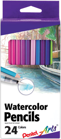 Pental Arts Watercolor Pencils 24/Pkg