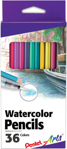 Pental Arts Watercolor Pencils 36/Pkg