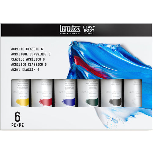 Liquitex Professional Heavy Body Acrylic Paint 59ml 6/Pkg