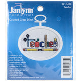 Janlynn Mini Counted Cross Stitch Kit 2.75" Oval