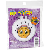 Janlynn/Kid Stitch Stamped Cross Stitch Kit 3" Round
