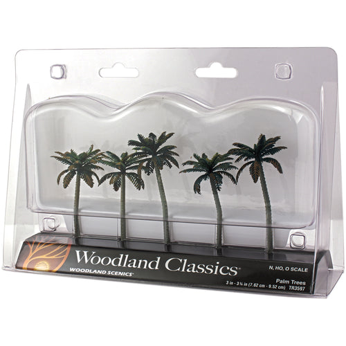 Palm Trees 3" To 3.75" 5/Pkg