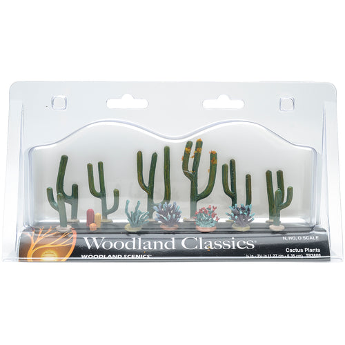 Cactus Plants .5" To 2.5" 13/Pkg