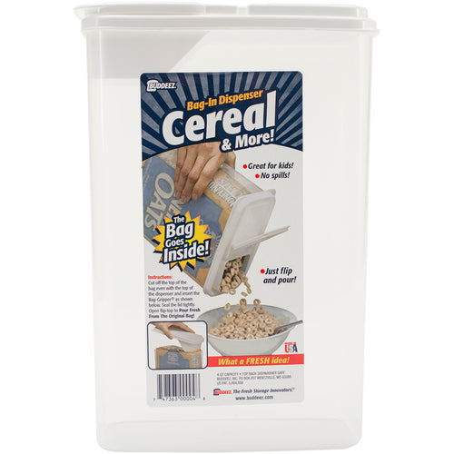 Buddeez 4qt Bag-In Cereal & More Dispenser