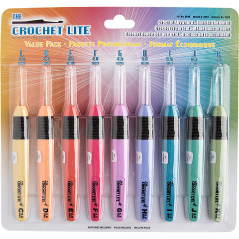 Crochet Lite Value Pack 9/Pkg